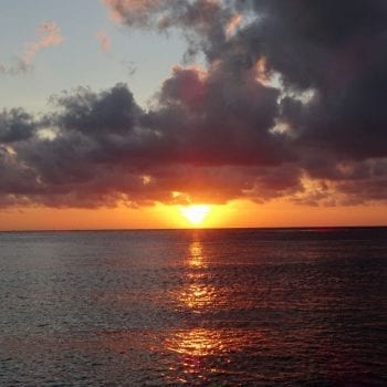 Zonsopkomst Amed, Bali